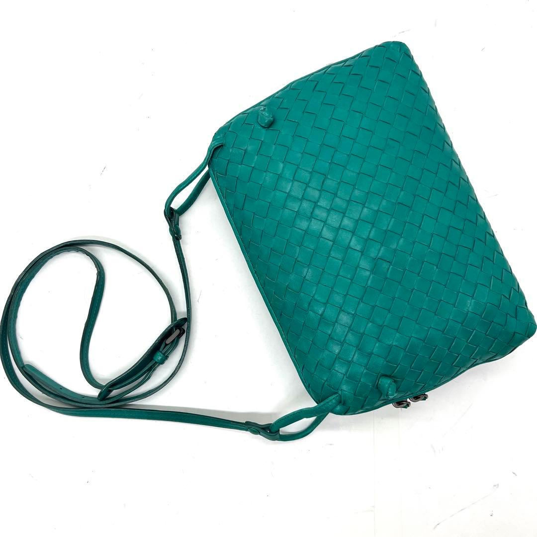 【極美品】ボッテガヴェネタ ノディーニ カメラバッグ イントレチャート 袋付き