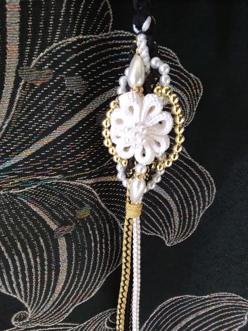 振袖、正絹山岡古都振袖、落款、西陣袋帯、 - メルカリ