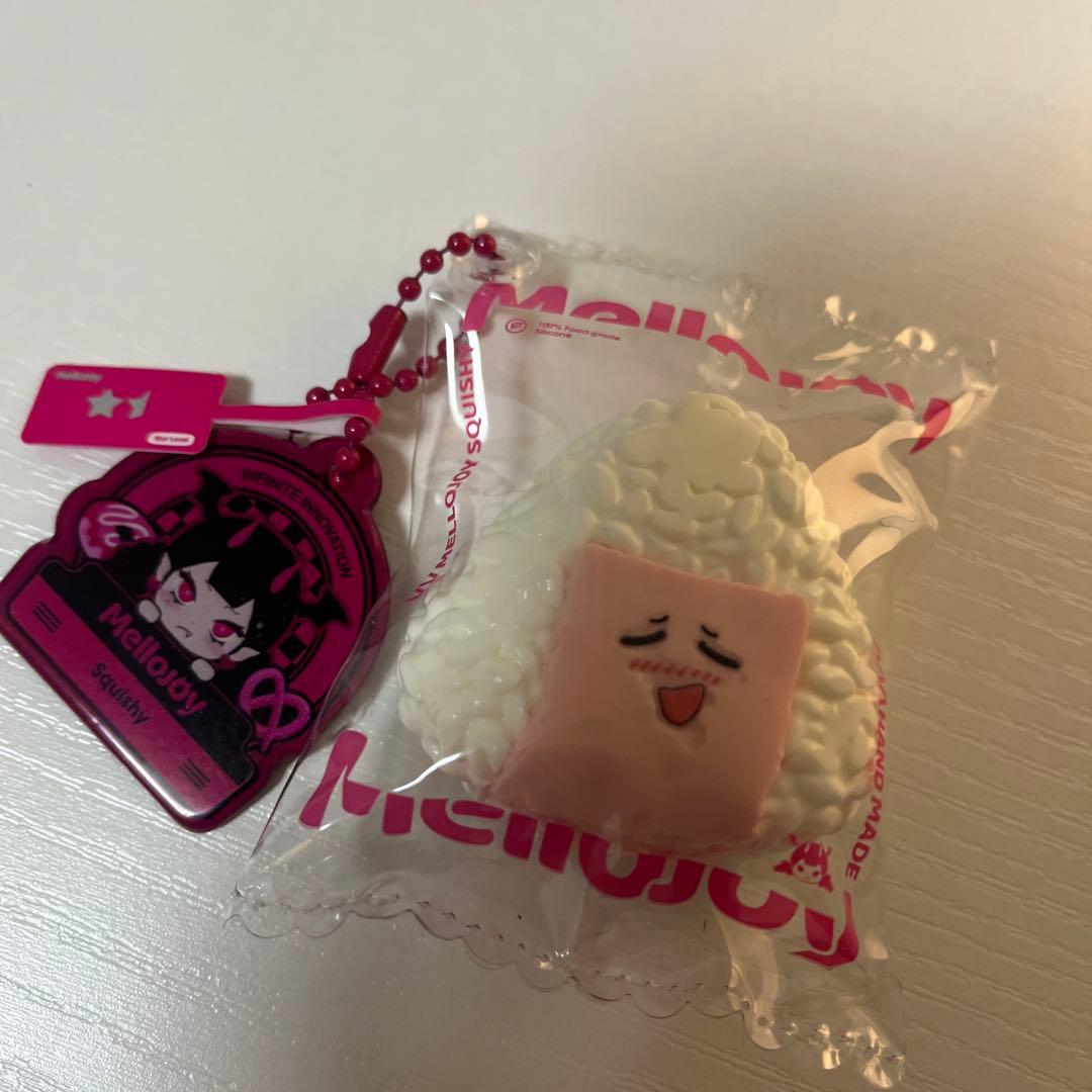 再販なし】mellojoy スクイーズ ちびっこ おにぎり メロジョイ - メルカリ