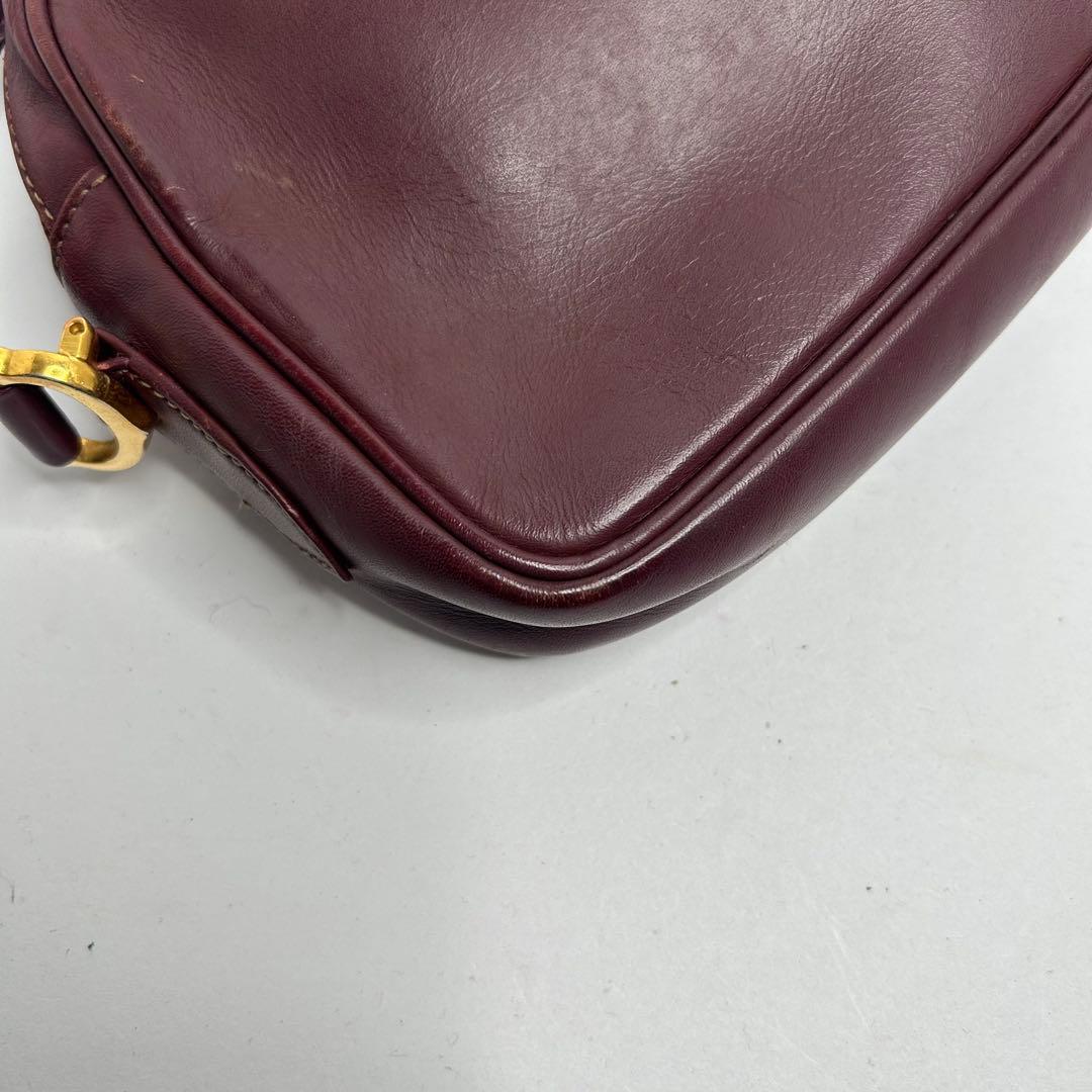 【良品✨】カルティエ　マストライン　ショルダーバッグ　カメラバッグ　2way
