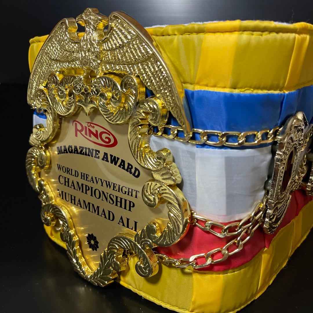 超特価！RING 誌チャンピオンベルト レプリカ 井上尚弥 アントニオ猪木