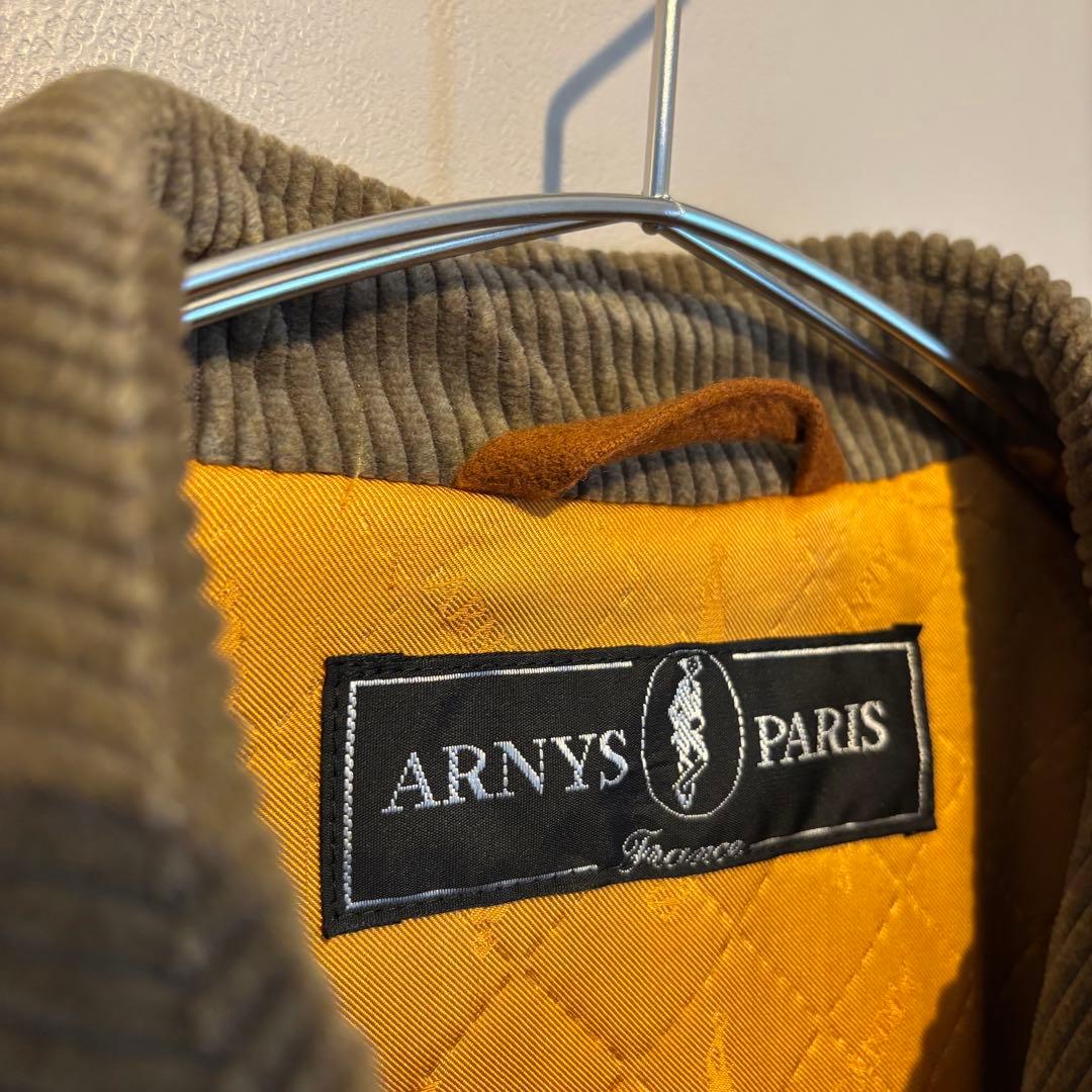 アルニス Cornac コルナック コーデュロイ ジャケットトープ グレー48