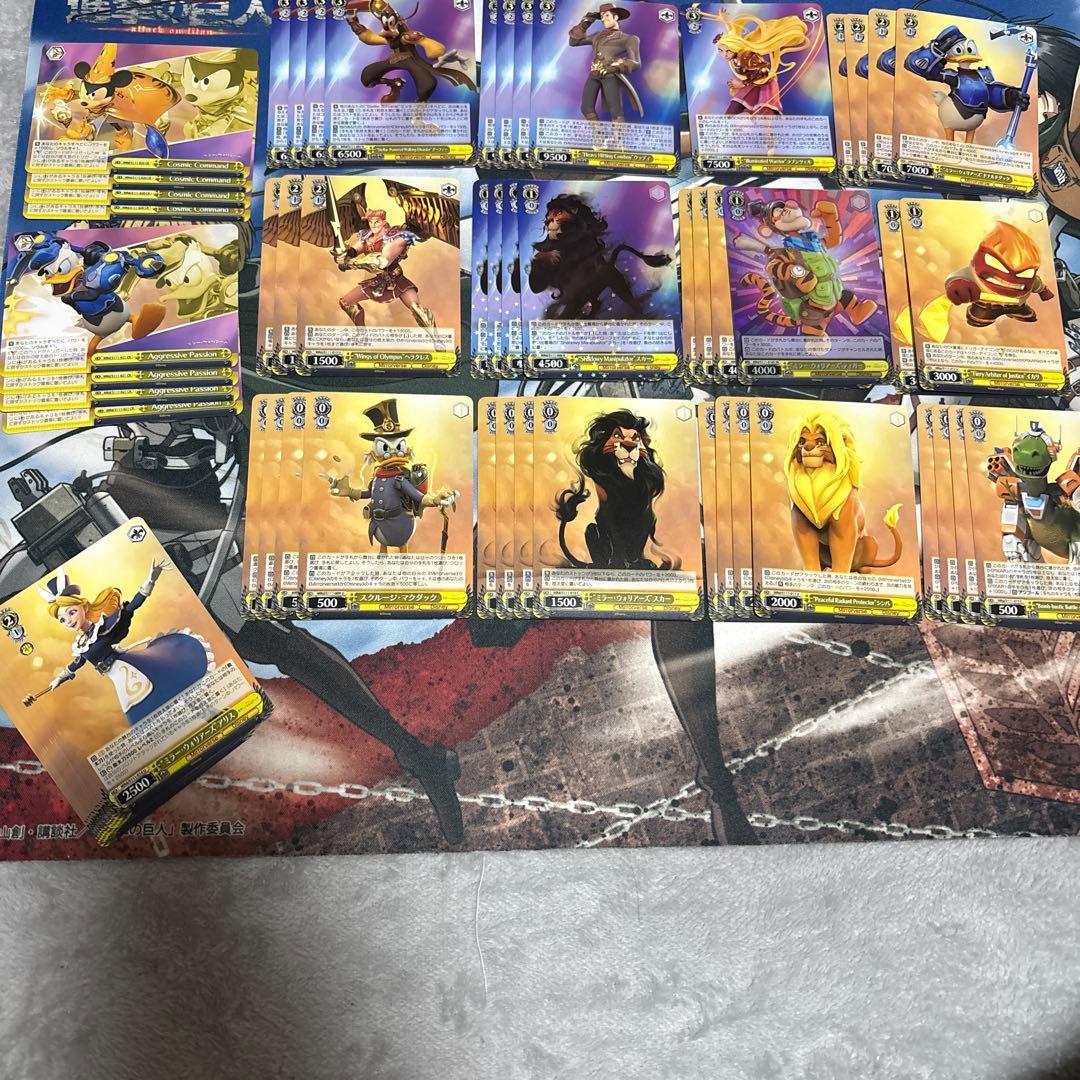 ヴァイスシュヴァルツ ディズニー ミラウォリアーズ デッキ 8枝 - メルカリ