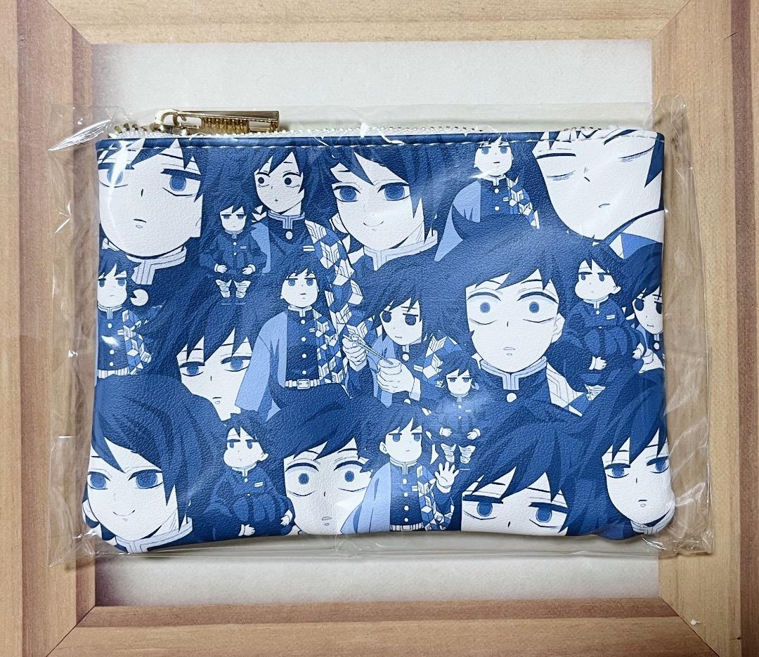 鬼滅の刃 柱カフェ ゆる顔ポーチ 冨岡義勇 鬼滅の刃 冨岡