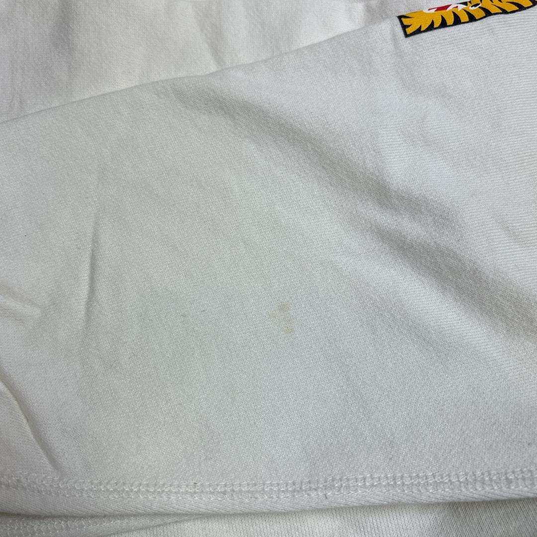 初期 bathingape タイガー フルジップパーカー ホワイト L BAPE