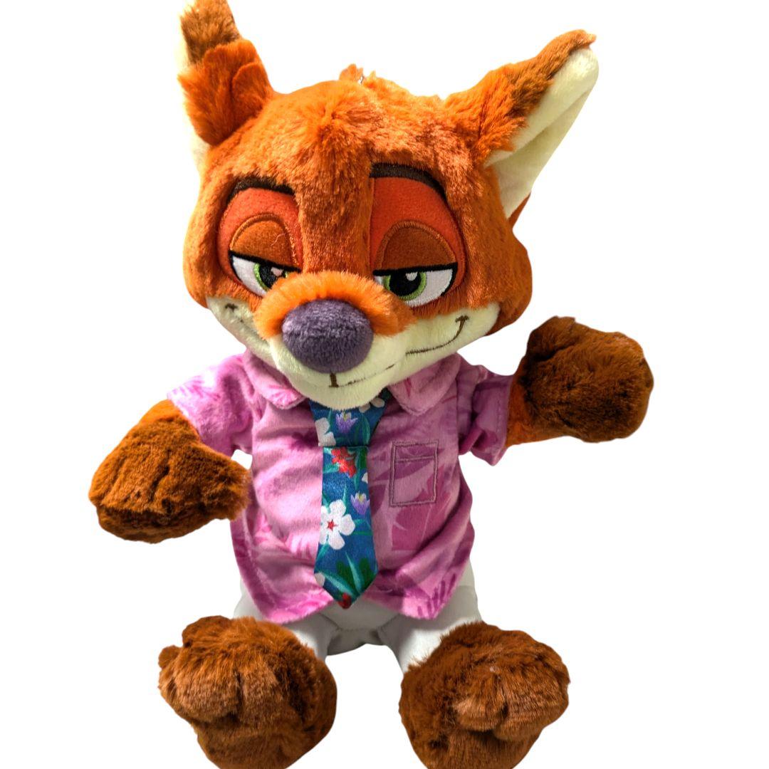 ディズニー ズートピア ニック ポージーペンケース ぬいぐるみ 筆箱