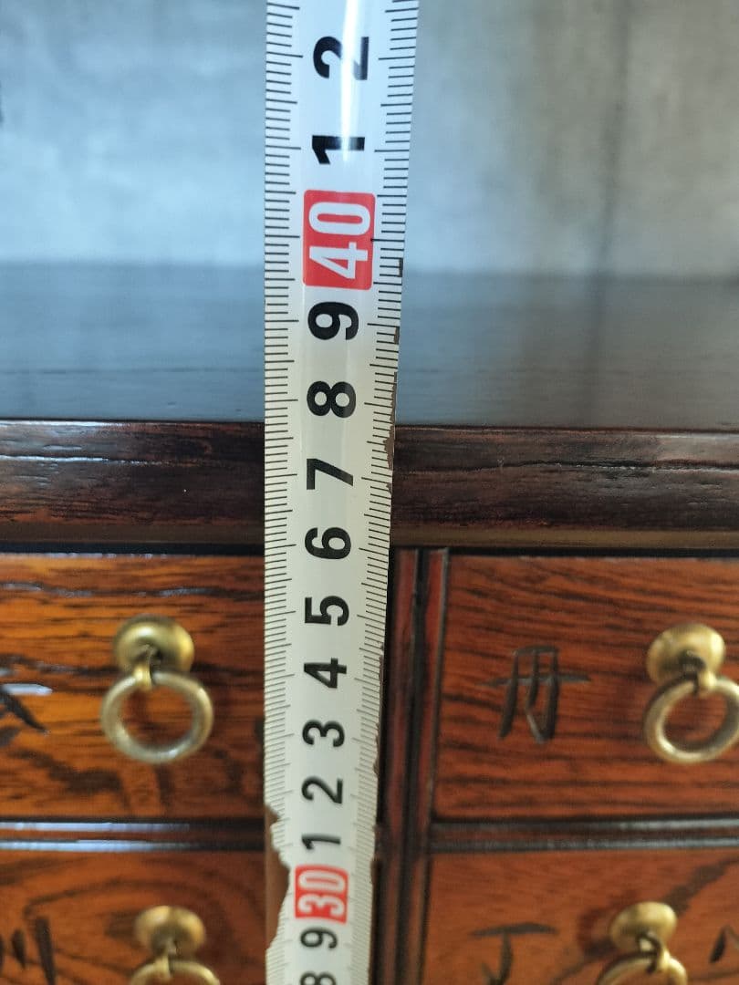 李朝家具 薬箪笥 百味箪笥 百目箪笥 18杯 W800×D300×H400mm - メルカリ