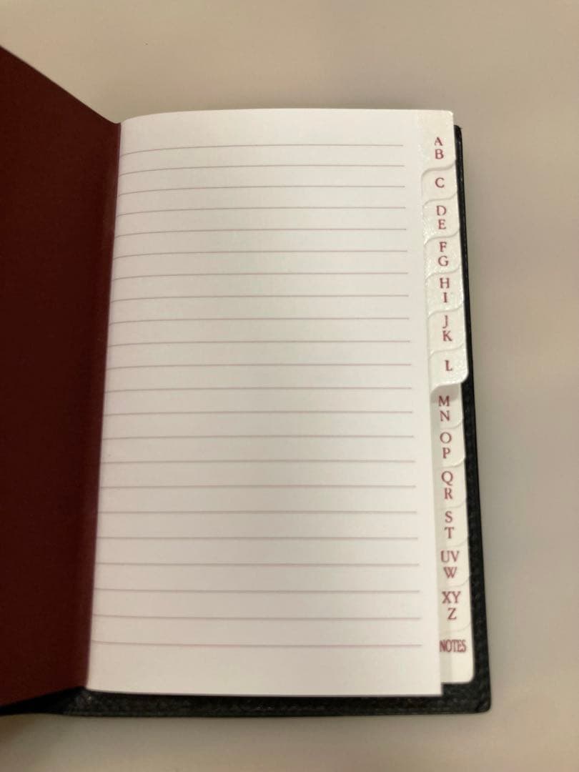 エルメス HERMES アジャンダ　手帳　カバー　ブラック　GM