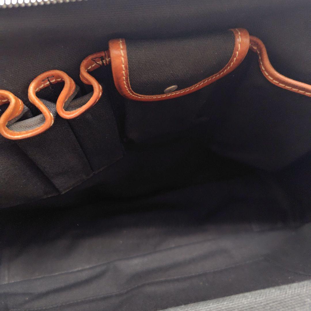 Felisi フェリージ　ビジネスバッグ ナイロン 黒 内側 レザー