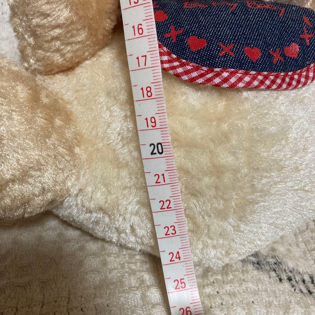 nao's stuff シナダ　犬　ぬいぐるみ　24cm 中古品