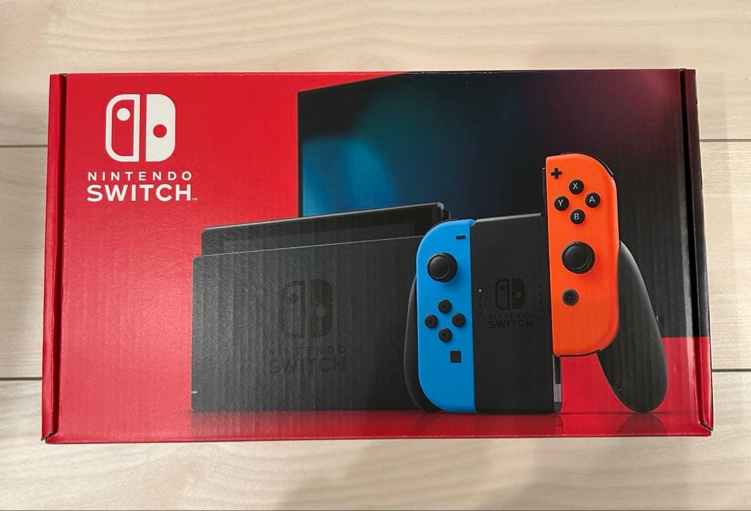 【美品】Nintendo Switch 本体 青/赤