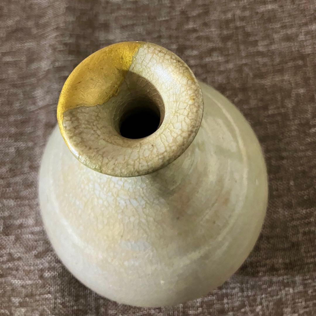 李朝酒器 徳利 奈良蔵出し 高麗青磁