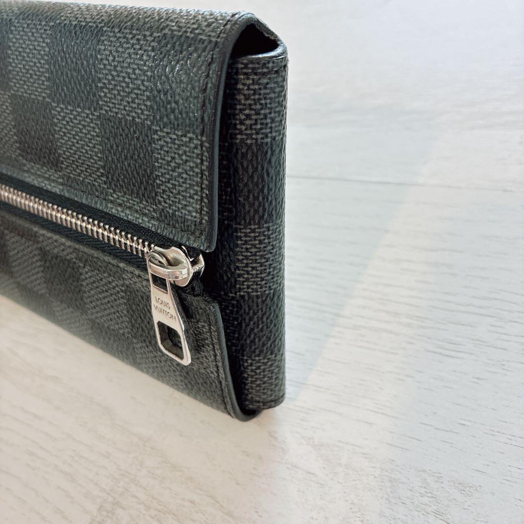 美品 ルイヴィトン ダミエ グラフィット エキュイ エクスペール ペンケース