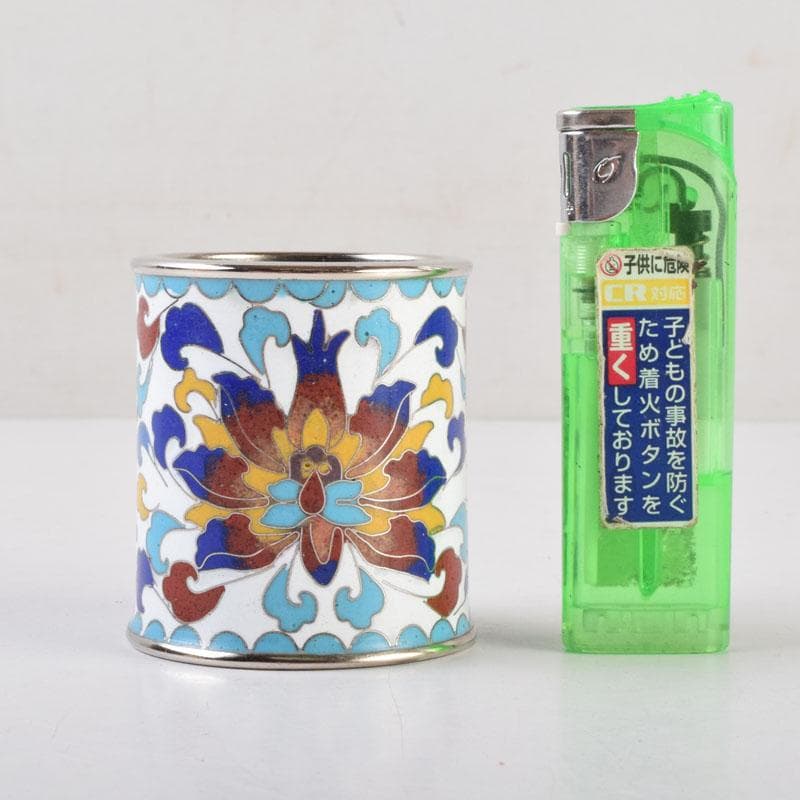 茶道具 北善七宝 花文 蓋置 共箱 C 9071 - メルカリ