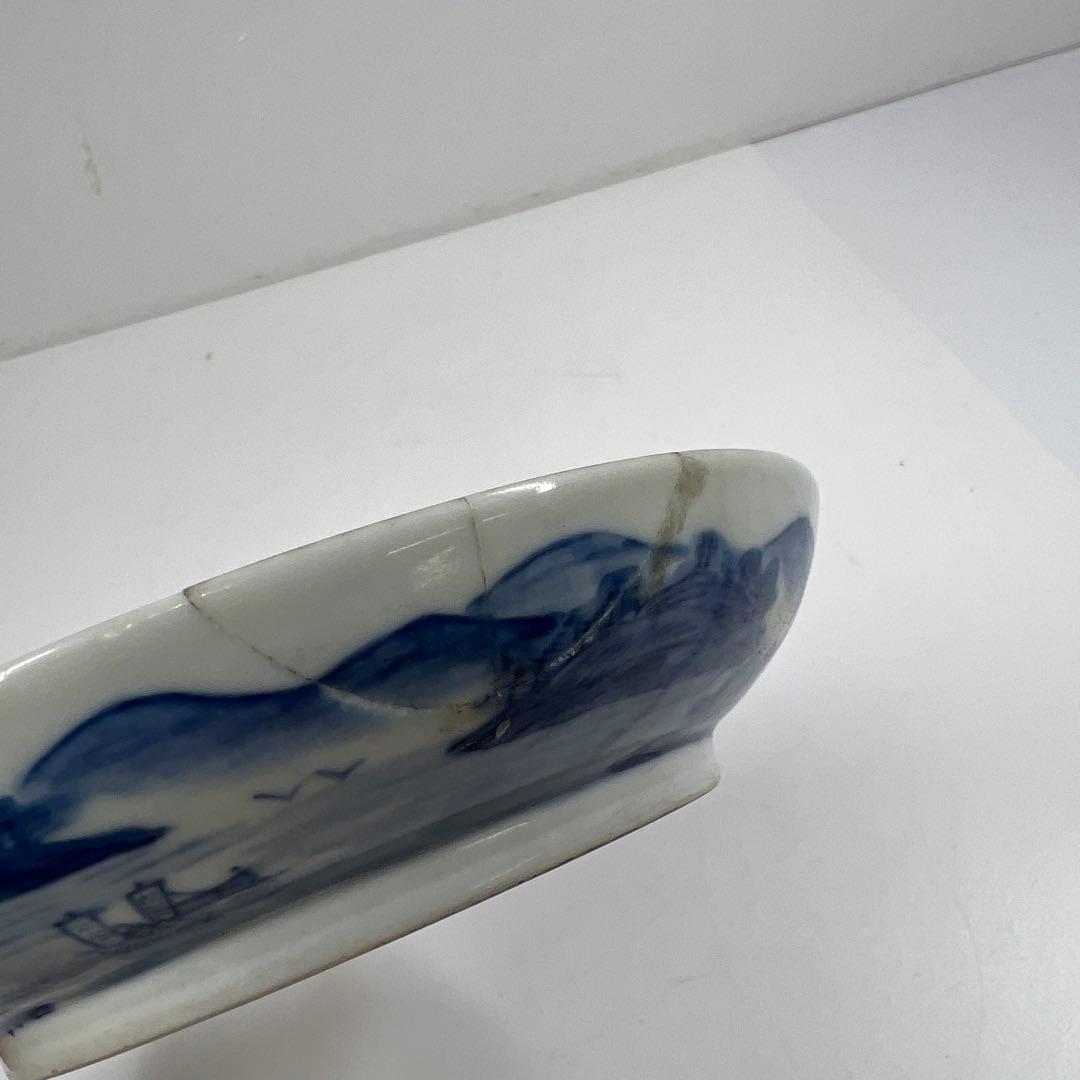 中国清時代 大清乾隆年製 青花 中皿 直径13.5㎝ 東T7-0601① - メルカリ