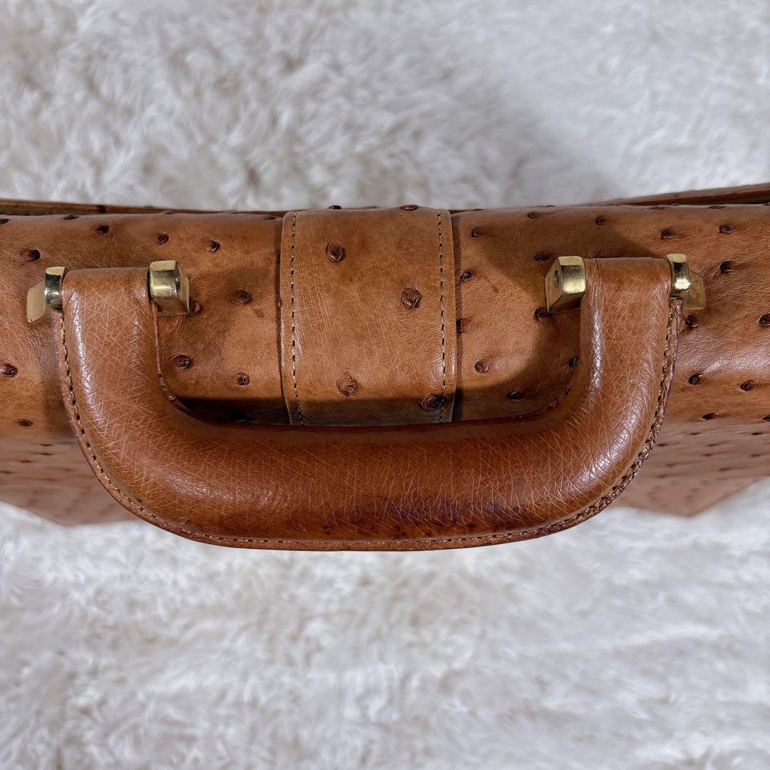 ビジネスバック オーストリッチ エキゾチックレザー JRA