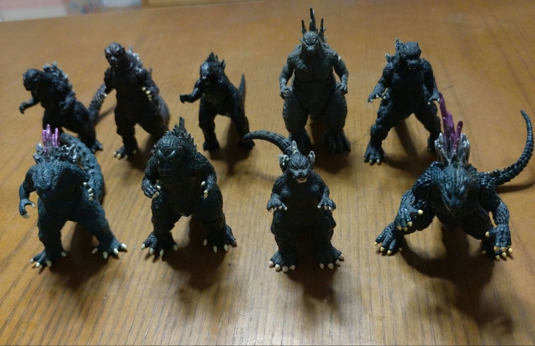 ゴジラ　54体セット