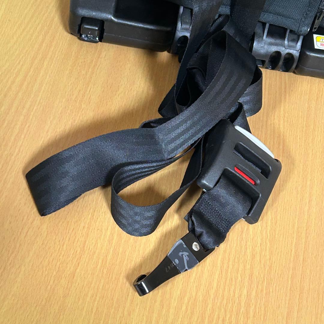 日本育児 トラベルベスト EC Fix ブラウン ジュニアシート