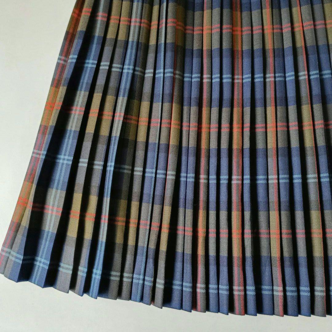 美品　オニールオブダブリン×ロイスクレヨン　チェック　ひざ丈巻きスカート