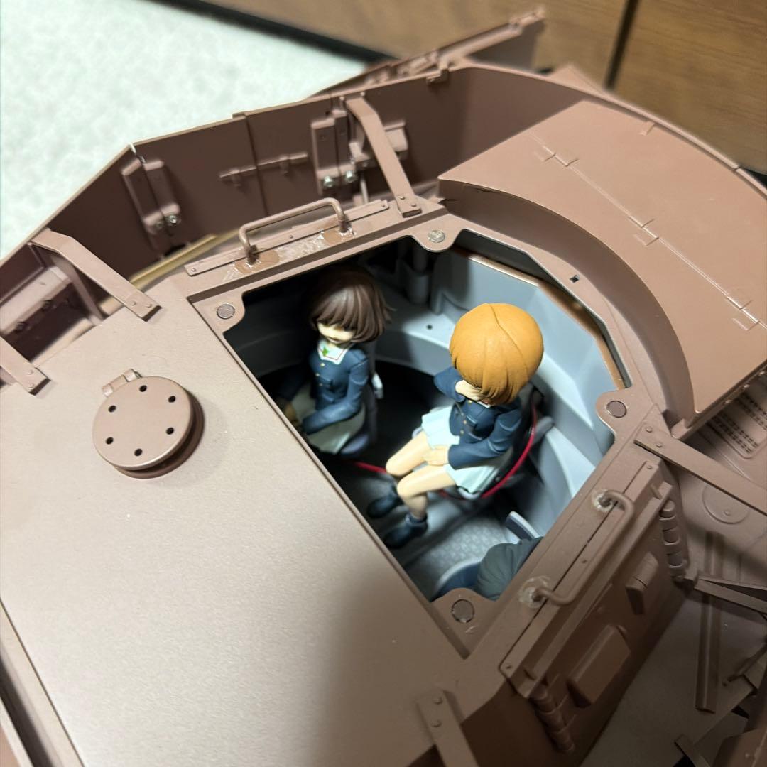 アシェットIV号戦車H型(D型改)をつくる　ガールズ&パンツァー完成品全100号