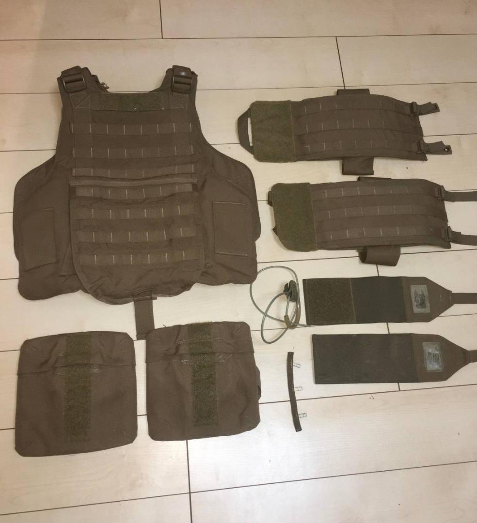 海兵隊 実物 USMC IMTV ボディアーマー ソフトアーマー入り Small