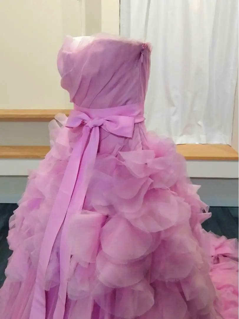 【値段更新】即発送 Vera Wang ピンクヘイリー ドレス 前撮り・挙式