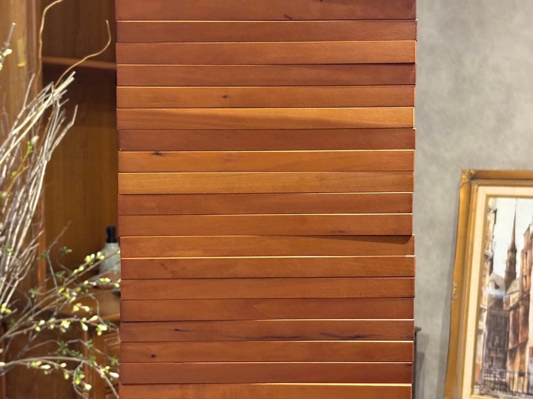 ① Jonny B 回転式CDラック コレクションケース ウォールナット RZ