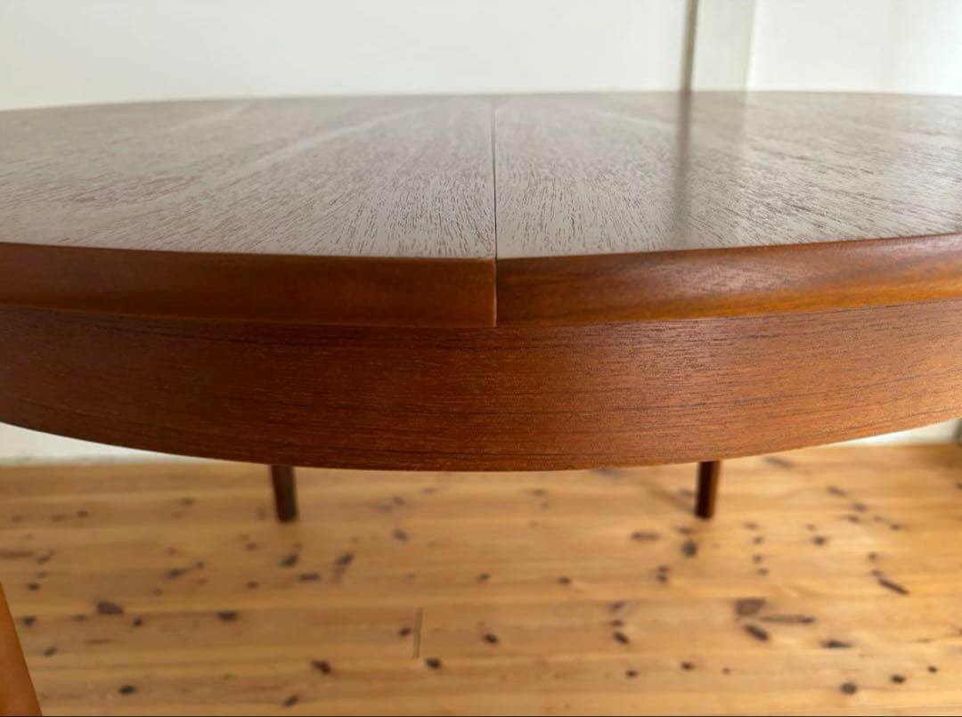 【8/23まで】nathan/ネイサン　ラウンドエクステンションテーブル