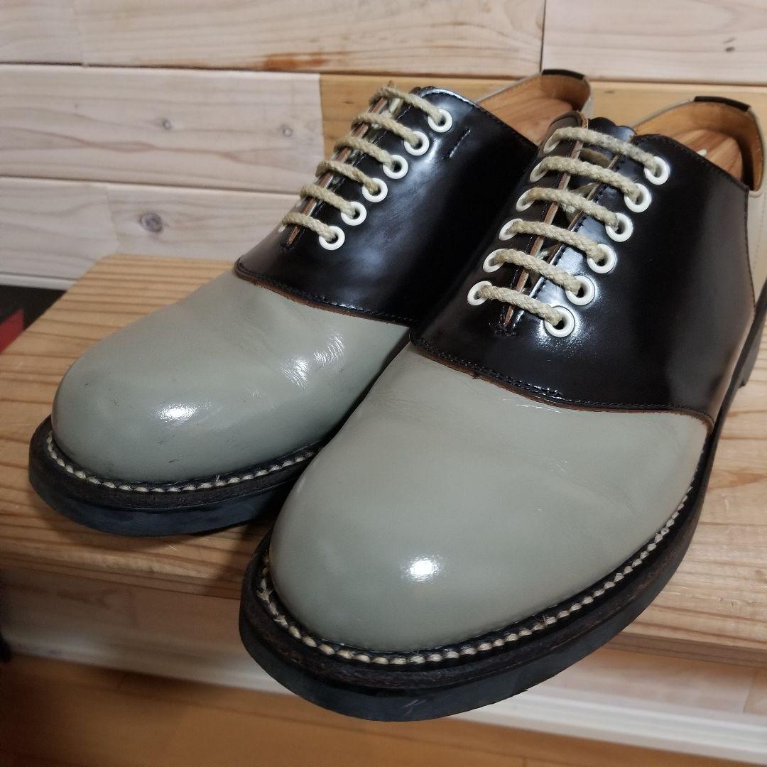 美品　定番　REGAL　リーガル　サドルシューズ　2051　本革　25.5