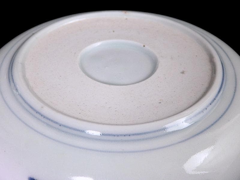 古伊万里 染付 船頭に帆掛け船の図 膾皿 5寸皿 B188AS-CUm - メルカリ