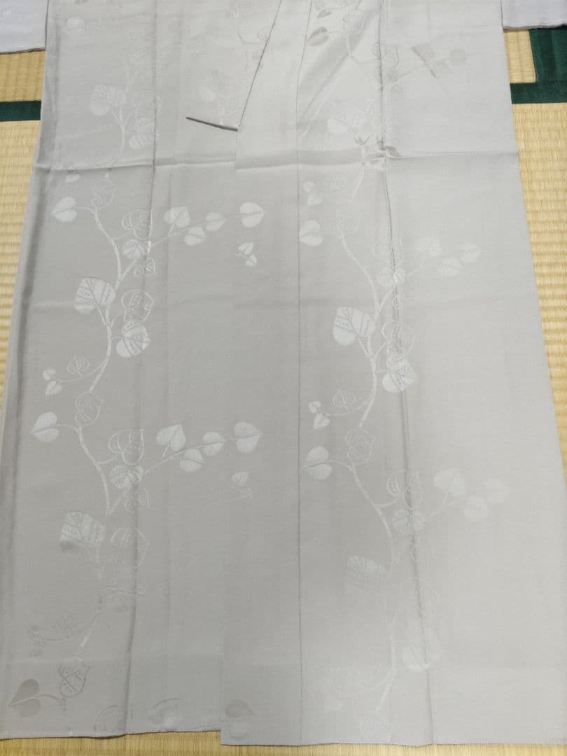 イルセ様専用 茶系 新品未使用品 銀花仙 正絹訪問着長襦袢セット