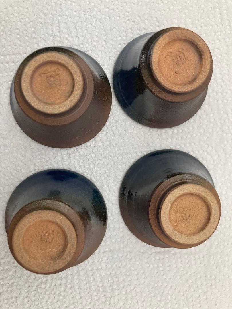 與宏文 遊魚文だち瓶 泡盛酒器セット