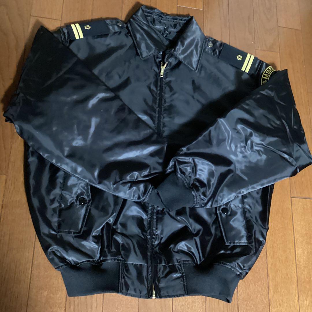 アルパナ　MSDFロゴ付きブラックジャケット　新品　肩章なし　LLサイズ