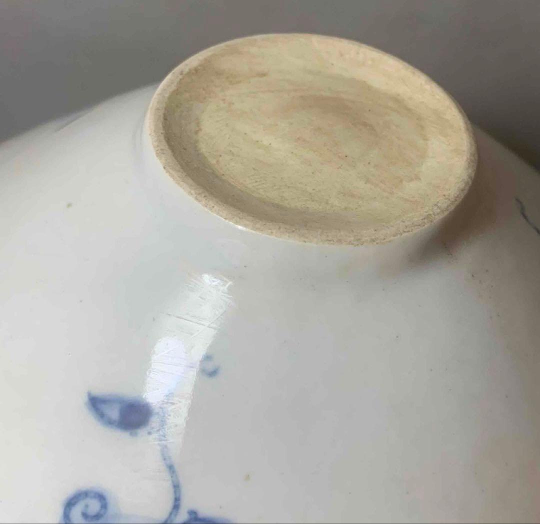 中国 染付笠形碗 f2250406