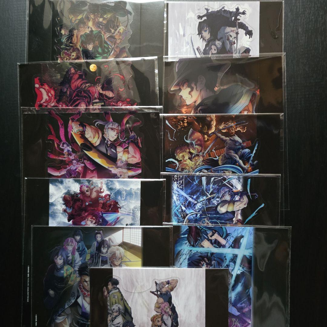 鬼滅シアター 入場者特典 クリアスタンド11種(無限列車を除く)