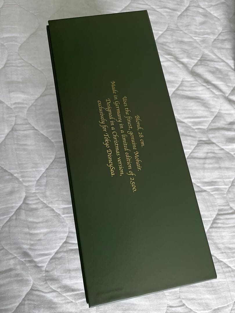 シュタイフ　ダッフィー 東京ディズニーシー20周年　2500体限定　テディベア