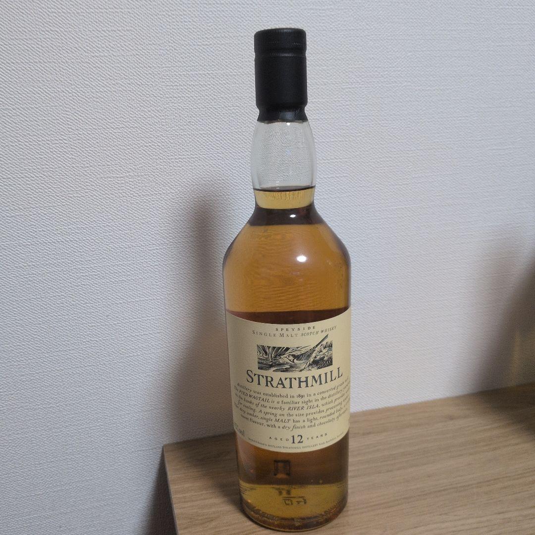 STRATHMILL 12年 シングルモルトウイスキー ストラスミル 12年 700ml シングルモルト ウイスキー 43度 H 箱なし UD