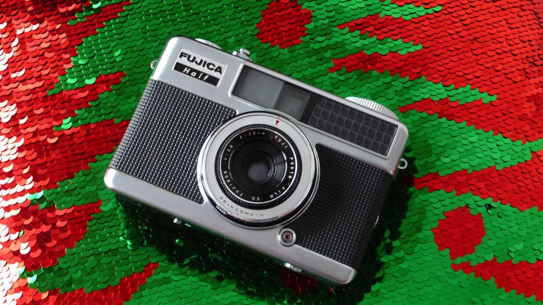 整備品 FUJICA Half ハーフフィルムカメラ