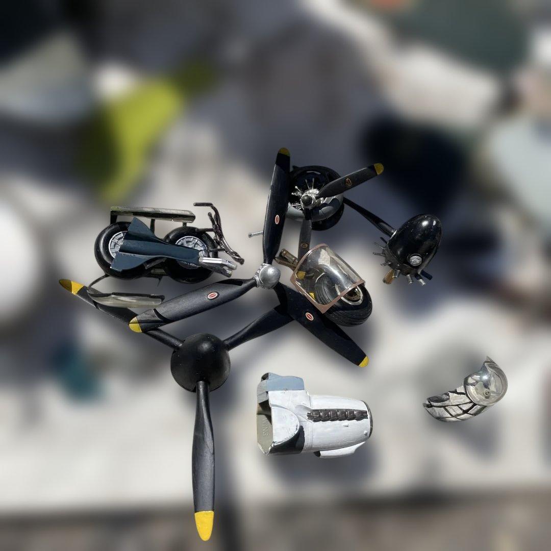 第二次世界大戦 航空機モデル 8機セット ジャンク品