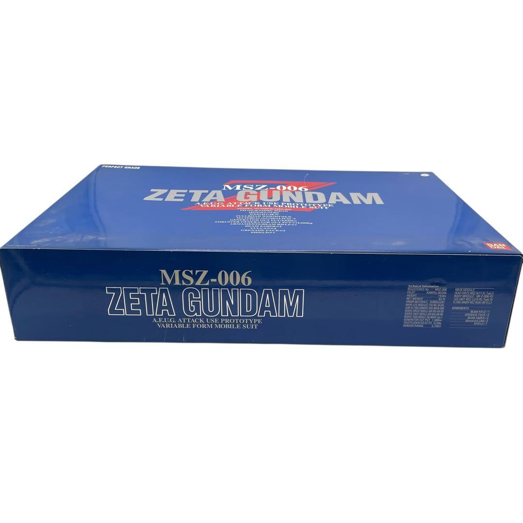 新品未使用 バンダイ プラモデル PG 1/60 MSZ-006 Z ガンダム