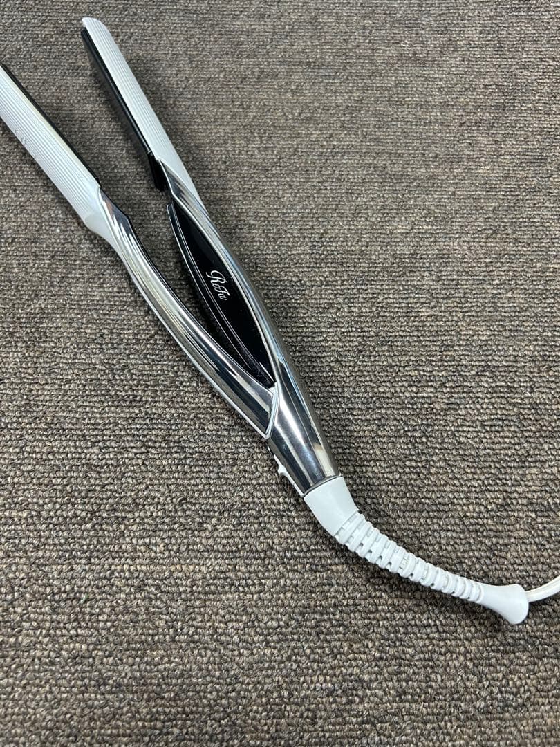 ReFa ストレートヘアアイロン ホワイト シルバー【ジャンク品