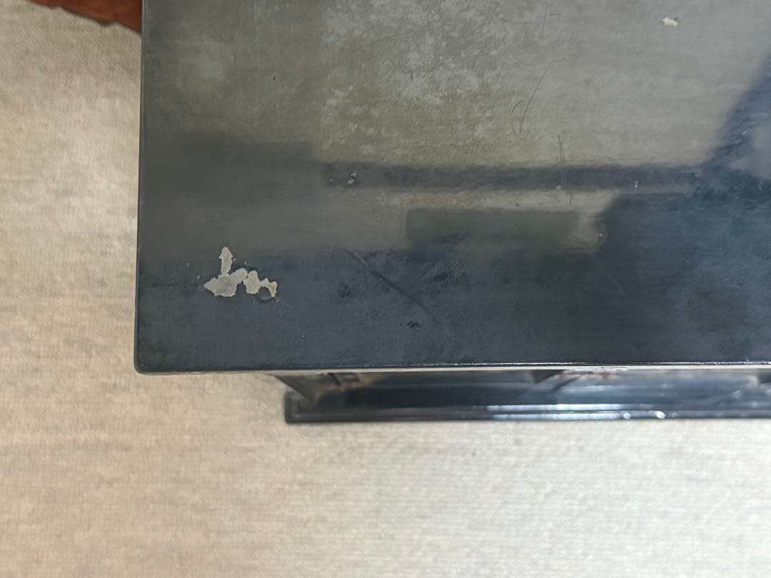 螺鈿付 山水人物図小箪笥 茶棚 送料込み260122 何気なく使っていた螺鈿