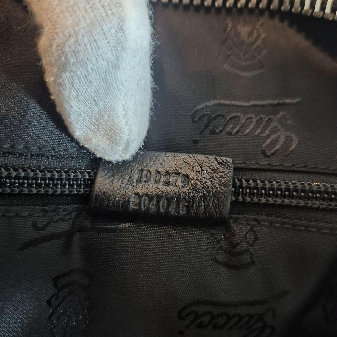 希少！　GUCCI　クレスト　レザー　ショルダーバッグ