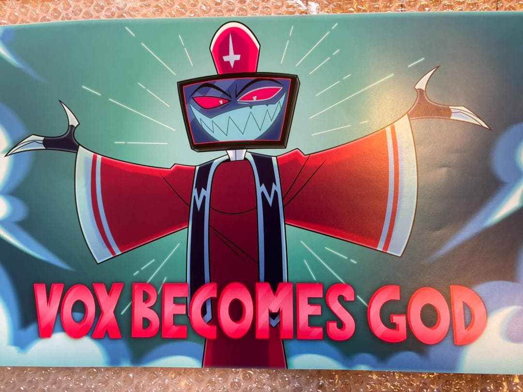 ハズビンホテル hazbin hotel VOX ポスター 3 Official Merch Hazbin