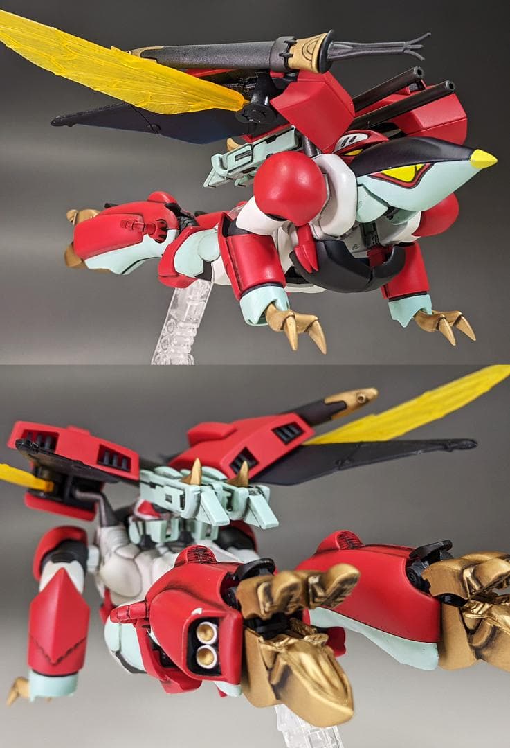 プラモデル　HG ビルバイン（聖戦士ダンバイン）組立塗装済