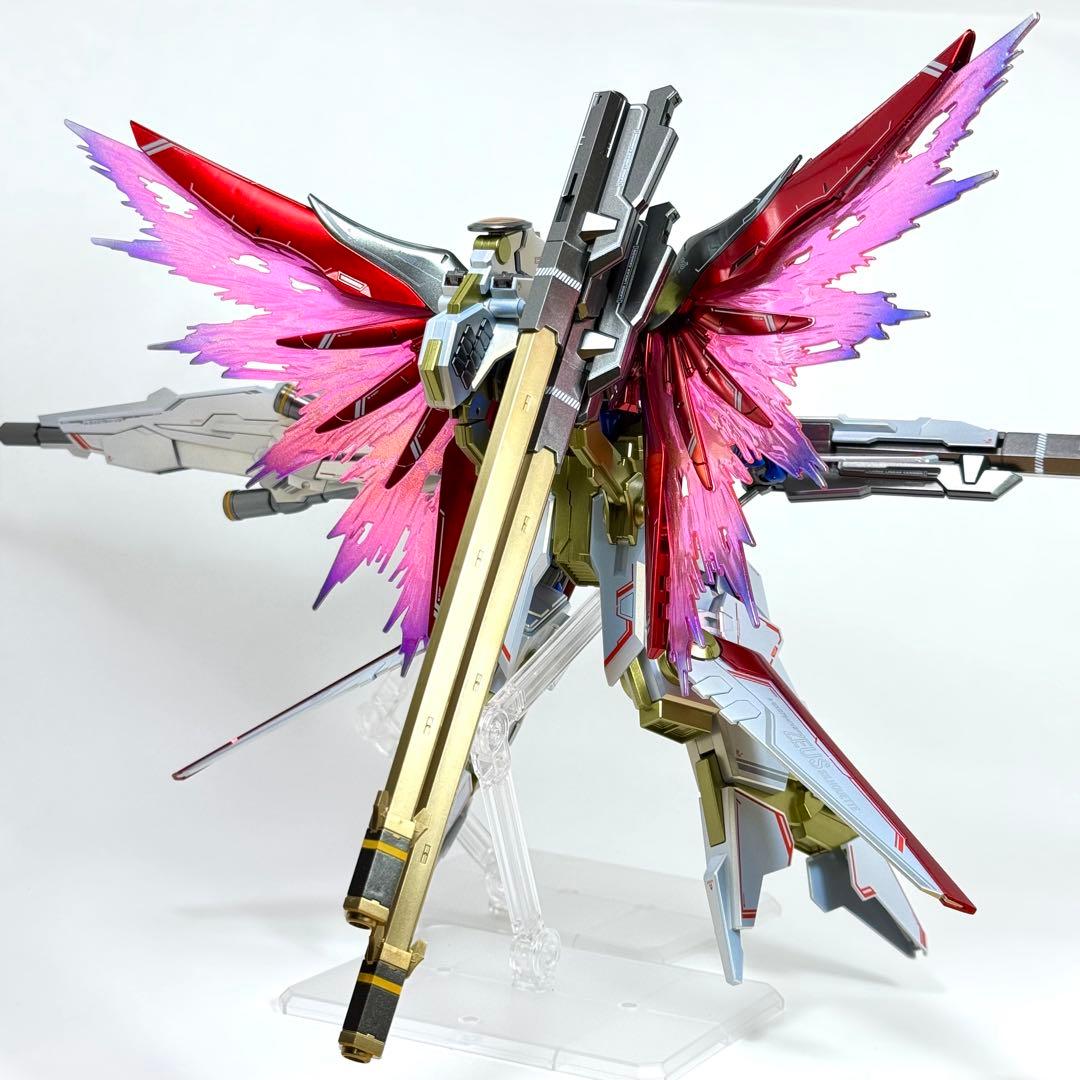 HG デスティニーガンダムSpecII & ゼウスシルエット　完成品　塗装済