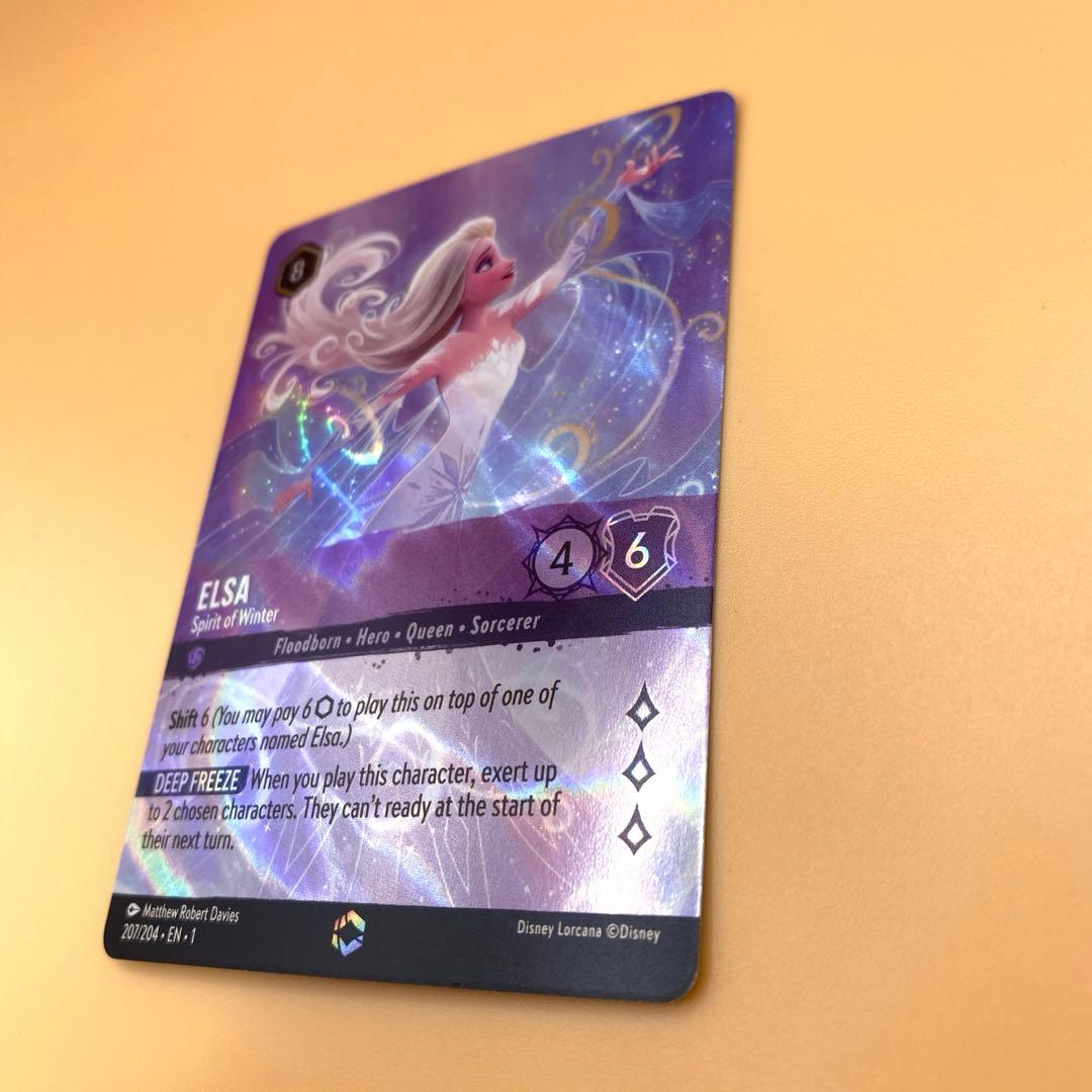 【英語版】ロルカナ lorcana エルサ ELSA エンチャンテッド