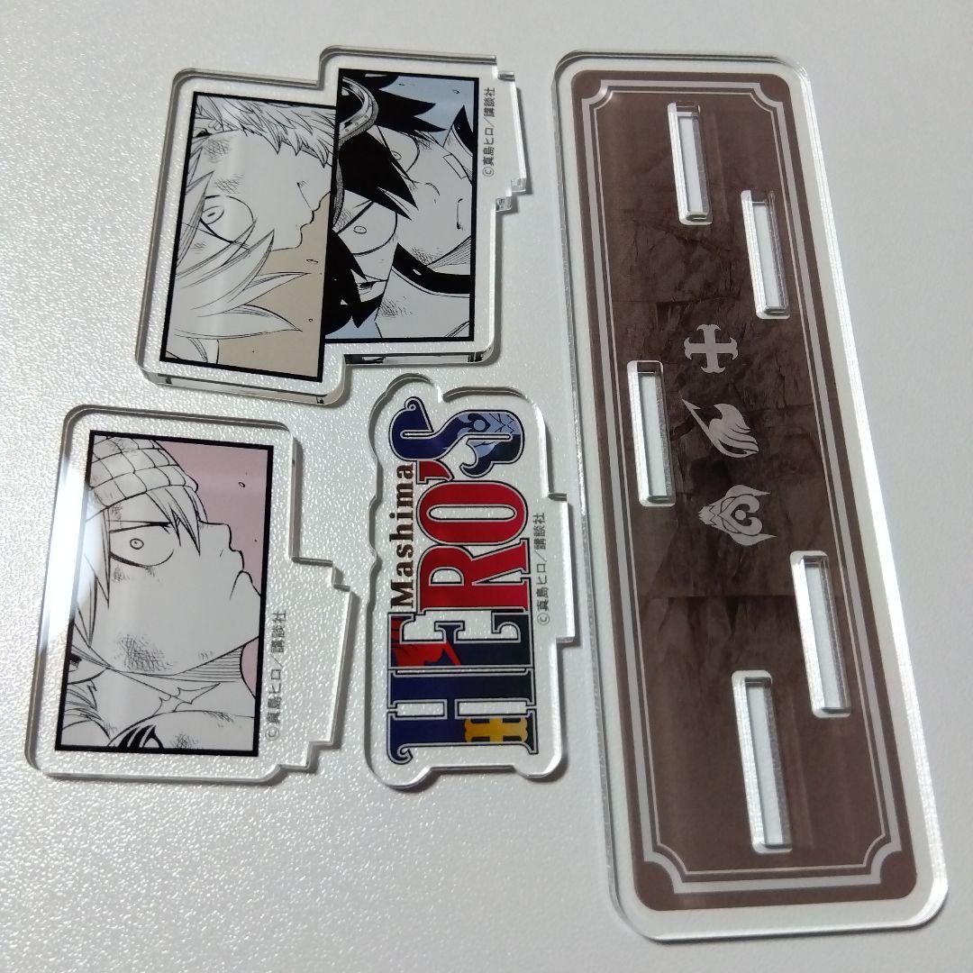 【Mashima HERO'S】ナツ＆シキ＆ハル THEキャラ アクリルジオラマ