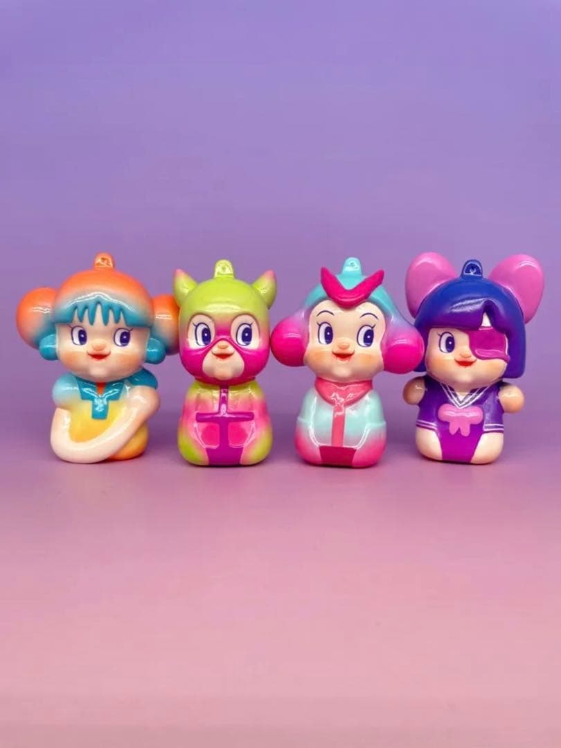 指人形　第二弾　女の子　可愛い　ソフビ　フィギュア　コレクション　おもちゃ