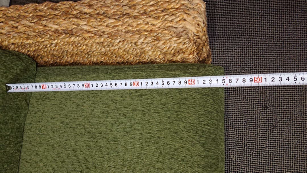 籐製　꧁籐家具꧂　大型ソファー　アジアン　　クッション付　アンティーク レトロ